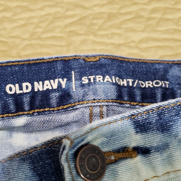 Old Navy Bleach dyed jeans size 36 - Picture 7 of 10